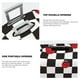 thumbnail image 3 of Balery Ladybugs Of Black And White Checkers Funda de equipaje, fundas para maletas, elástica, lavable, protector de maletas, compatible con maletas de 18 a 32 pulgadas-Large, 3 of 7