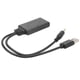 thumbnail image 3 of Receptor de música Bluetooth 5.0 inalámbrico para automóvil Adaptador de audio Conector 3.5 mm AUX + Puerto USB 5 V/12 V, 3 of 10