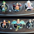 thumbnail image 2 of Clip de perfume para salida de aire de coche de ONE PIECE, modelo de adorno, figuras de acción de Luffy y el Capitán Zoro, puerto de aire acondicionado de coche, juguete decorativo, 2 of 5