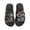 Camouflage, variant on JeashCHAT Slide Sandals for Women and Men Double Buckle Adjustable Slides Summer Beach Sandals Slippers Flat Sandals Footbed Sandal for Indoor Outdoor