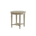 thumbnail image 1 of End Table, Antiqued White, 1 of 1
