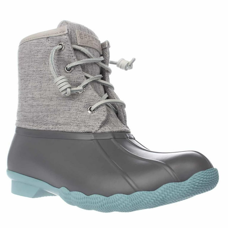 Sperry saltwater boots grey outlet
