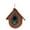 A, variant on Wooden Bird Shelter Natural Garden Outdoor Habitat Safe Roosting Nesting