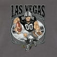 thumbnail image 5 of Wild Bobby Las Vegas Fan LV Fantasy Sports Women Racerback Tank Top, Dark Grey, Large, 5 of 5
