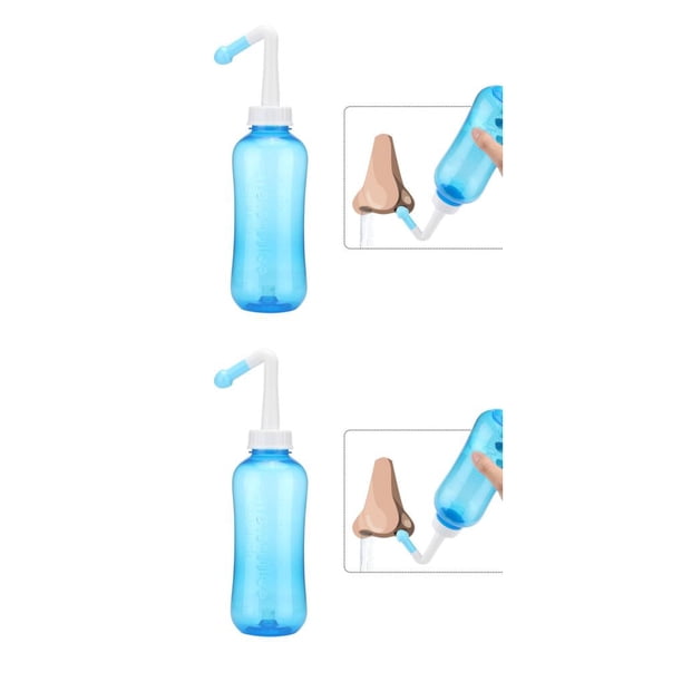 Bearachild Botella de nasal Nariz Yoga Caño de polvo Macetas Lavable Quitar Neti Pot para limpiar Viajes Senderismo Equipo Accesorios Type1 NO1 Bearachild CBP441445