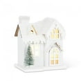 thumbnail image 1 of Maison Enneigée avec Décoration de Lumières Led, 1 of 4