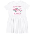 thumbnail image 3 of Inktastic I'm Going to Be a Big Sister Girls Toddler Dress, 3 of 5