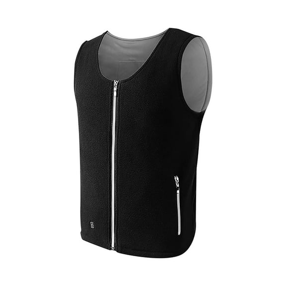 JeashCHAT Heated Vest, USB Charging Lightweight Heated Vest for Men Women Electric Jacket Warmer, Without Battery Pack