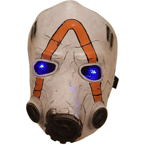 Máscara facial completa para cosplay, disfraz de látex de Borderlands Pr