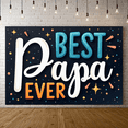 thumbnail image 5 of Decorative Stars Best Papa Ever Heart Elements Father's Day Family Celebration for Father's Day Party Indoor Decoration Family Gathering, 5 of 7