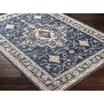 thumbnail image 3 of Mark&Day Area Rugs, 5x8 Anthon Traditional Dark Blue Area Rug, Blue Cream Orange Carpet for Living Room, Bedroom or Kitchen (5' x 8'), 3 of 5