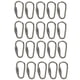 thumbnail image 1 of 20 Mini mosquetón de acero con para llavero de liberación rápida Sunnimix Llaveros piezas de los resultados, 1 of 8