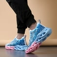 thumbnail image 3 of Dakaela Men's Walking Running Shoes Non Slip Fashion Sneakers Athletic Sport Basketball Shoes Blue 6.5, 3 of 8