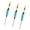6g, variant on 3Pcs Lighted Slip Bobbers Fishing Float Highly Sensitive Fishing Slippery Float Strikes Slip Drift Tube Light Float