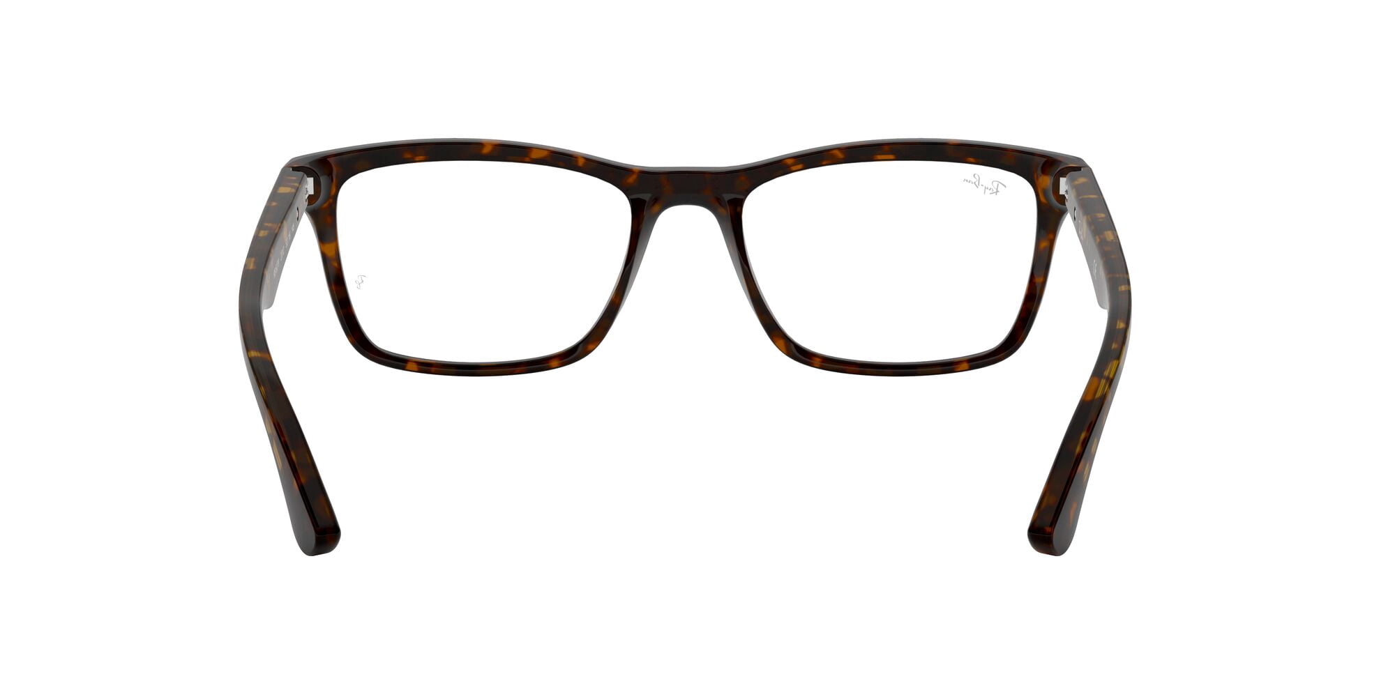 Ray-Ban RB5279 Optics Glasses, Prescription Eyeglasses with Case, Demo Lens/Dark Havana, Size 57