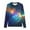 Navy, variant on Lovzfmll Unisex Kids Nebula & Comet Print Long Sleeve Tee, Casual Crewneck Pullover for Boys & Girls for Little Girls 11 Years