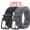 2PCS Black 【Black+Gray】, variant on 1/2/3pcs Men's Durable Casual Nylon Belt with Square Alloy Buckle, Breathable PP Lining, Jeans Belt, Black Medium Size - Ideal for Casual Attire, Modern Style, Perfect for Daily Commute and Leisure
