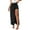 Black, variant on EINCcm Women's Sexy High Split Slim Fit Maxi Long Pencil Denim Jean Skirt Sexy Trendy Maxi Denim Skirts