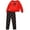 Red, variant on Disney Girl's 2-Piece Minnie Mouse Legging Pants Set with Sequined Pullover Long Sleeve Shirt, Red/Black