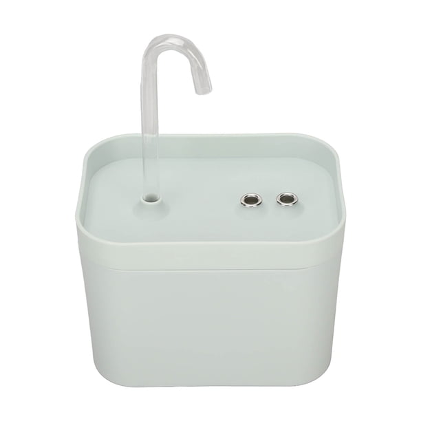 Fuente De Agua Para Gatos, Fuente De Agua Automática Para Mascotas De Filtración Profunda Enchufe De EE. UU. 110-120V 1.5L Flujo De Circulación Con Boquilla De Codo Para Perro ANGGREK Otros