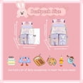 thumbnail image 2 of Mochila VIDOSCLA Bunny Girls para el colegio Kawaii Blue L, 2 of 7