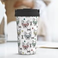 thumbnail image 6 of KLL Cute French Bulldog Pattern Stainless Steel Vacuum Insulated Tumbler - Carry Insulated Coffee Mug - Reusable Insulated Cold Brew Iced Coffee Cup Thermos, 6 of 8