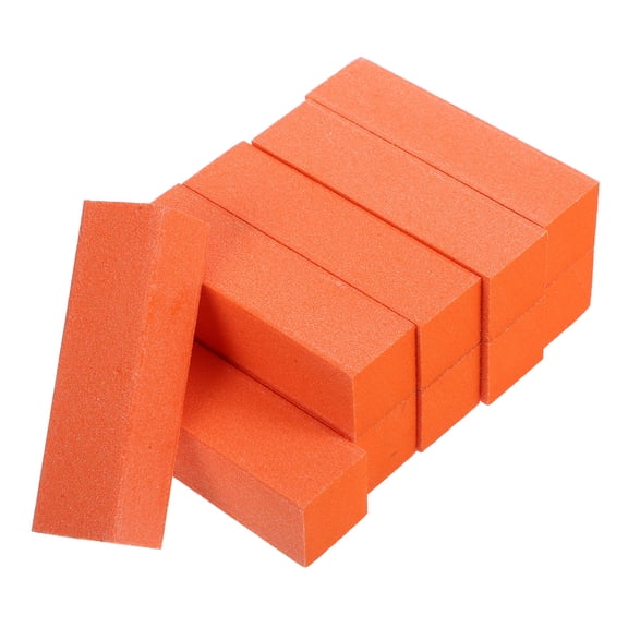 PBPBOX 10Pcs Manicure Block Nail Files for Fingernail Grinding and Polishing