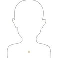 thumbnail image 6 of 14k Yellow Gold, Mini Religious Pendant Charm Divine Child Infant Jesus Christ Oval 13mm with 20" Dainty Neck Chain, 6 of 8