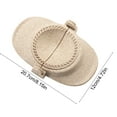 thumbnail image 3 of Qiweii Wheat Straw Plastic Dumpling Maker Press Convenient Durable Non-Stick Dough Tool for Making Dumplings Pastries Pies Kitchen, 3 of 6