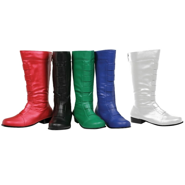 White superhero cheap boots