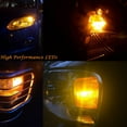 thumbnail image 4 of Alla Lighting 168 194 LED Bulbs, Amber Yellow T10 Wedge 360° Side Marker, License, Interior Map, Dome, Trunk Lights W5W 2825 175, Super Bright 3014 18-SMD 12V Replacement for Cars, Trucks, SUVs, Vans, 4 of 10