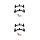 thumbnail image 3 of Tholdsy 2 piezas de servos de dirección, piezas de mejora de escala de asiento, servicio de larga duración, instalación práctica, reemplazo de modelo Negro 2piezas Tholdsy CBP204560, 3 of 6