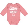thumbnail image 3 of Inktastic Future Dentist Kids Tooth Boys or Girls Long Sleeve Baby Bodysuit, 3 of 5