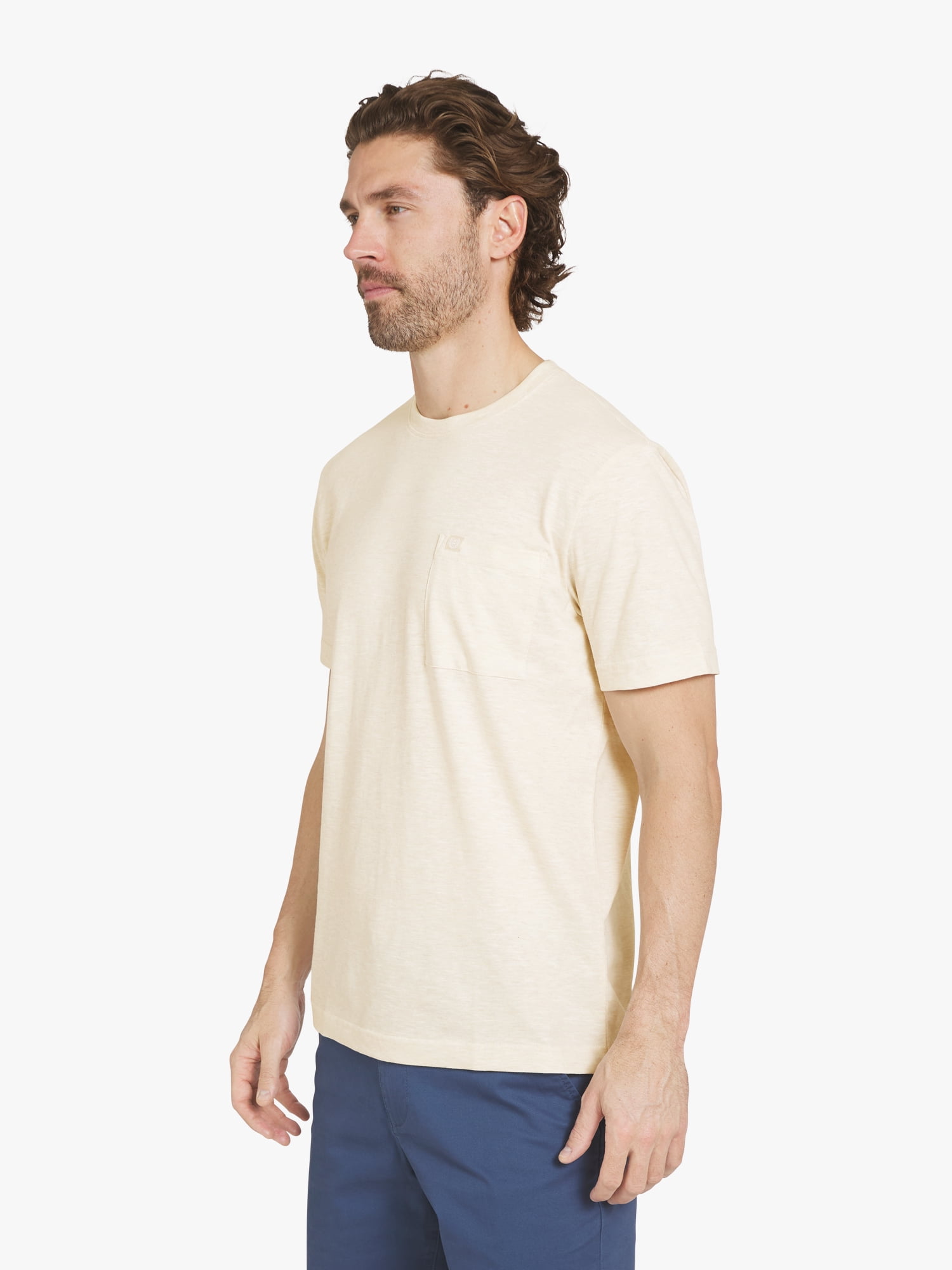 Chaps Men's Short Sleeve Eagle Slub Pocket T-Shirt, Sizes S-2XL