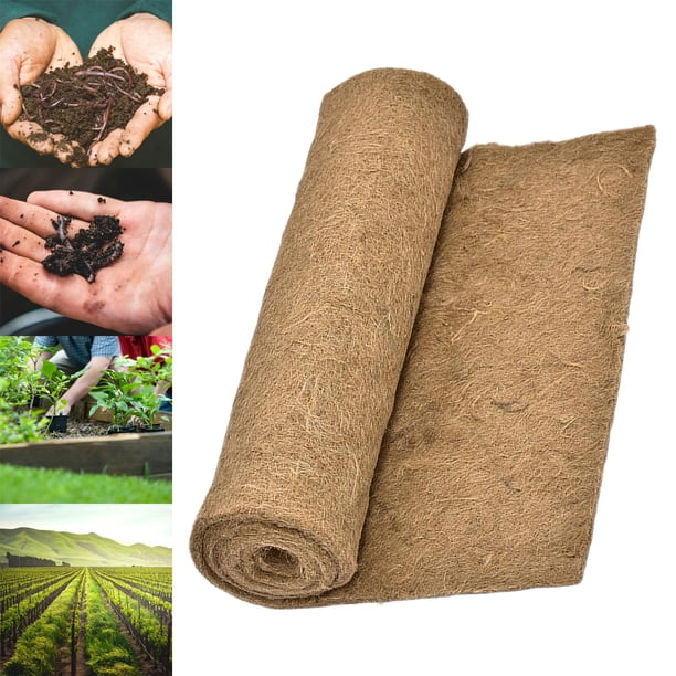 Manta de Lombrices para La Decoración de La Caja de La Ventana Cojín de Compost Forro Manta de Lombrices Cola Manta de gusano