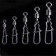 thumbnail image 2 of Conector de pesca giratorio de acero inoxidable, Pin de enclavamiento, señuelo de anzuelo, accesorios de pesca, 30 unidades por lote, 2 of 4