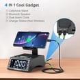 thumbnail image 2 of Altavoz Bluetooth, soporte para teléfono, estación de carga TechGlow, 2 of 8
