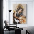thumbnail image 3 of Gary Moore Canvas Poster Canvas Art Poster and Wall Art Picture Print Modern Family bedroom Decor Posters 24x36inch(60x90cm), 3 of 6
