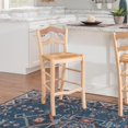 thumbnail image 2 of Linon Home Decor CS278NAT02ASU 38.40 x 13.80 x 17.90 in. Filomena Natural Counter Stool - Set of 2, 2 of 9