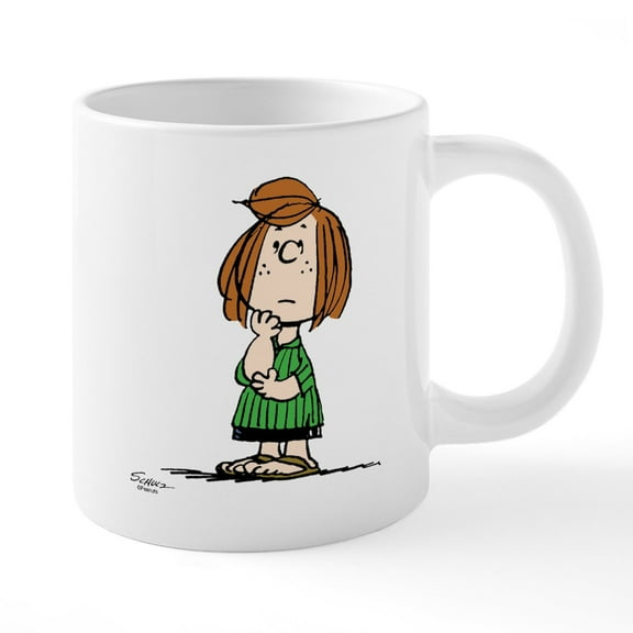 CafePress - Peppermint Patty - 20 Oz White Ceramic Mega Mug