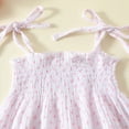 thumbnail image 6 of HCNTES Baby Girl Clothes Toddler Baby Girl Outfit Baby Girl Clothes Toddler Girl Summer Outfits Cami Ruffle Tops Pants Kids Floral Clothing Set, 6 of 9