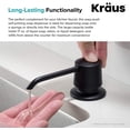 thumbnail image 3 of KRAUS Kitchen Soap and Lotion Dispenser in Matte Black, KSD-31MB, 3 of 5