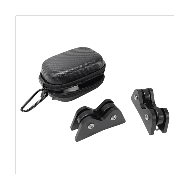 2 Pcs Vérificateur de Droiture de Queue de Billard avec Étui de Transport Détecteur de Droiture de Snooker Club Outil d'Inspecter