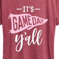 thumbnail image 3 of Instant Message - It's Game Day Y'all Short Sleeve Graphic T-Shirt, 3 of 6