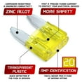thumbnail image 3 of Tignapoo Kit d'Assortiment de Fusibles à Lame Automobile de 1000 Pcs avec Tailles Mini et Standard pour Protection Électrique de Véhicule, 3 of 6