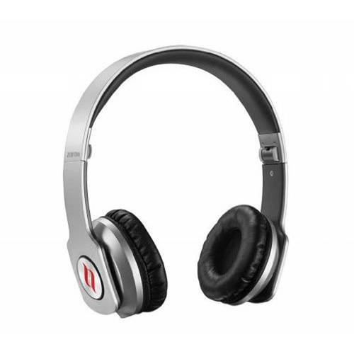 Noontec Zoro HD Adjustable Over-Ear Headphones, Silver