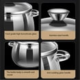 thumbnail image 6 of Tizuqe Functional Glass Lard Storage Jar with Spoon for Cooking Oil and Condiments, 6 of 16