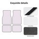 thumbnail image 4 of Fotbe Kawaii Cat Paw Juego de 4 Tapetes para Auto con Estampado – Alfombrillas de Goma Reforzada, Diseño Antideslizante, Protección para Todo el Año – Vehículos, Autos, Camionetas y SUVs, 4 of 7