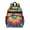 Colorful Tie Dye, variant on Colorful Cloud Star Pattern Backpack for School,Cute School Bag,Schoolbag with Adjustable Shoulder Straps & Padded Back,15.25"x11.5"x5.25"