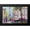 thumbnail image 2 of Hageman, Marilyn 18x13 Black Modern Framed Museum Art Print Titled - Springtime in Paris Pink, 2 of 5